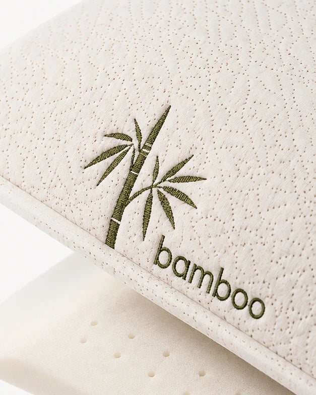 Elevora bamboo cover, memory foam and breathable mesh layers
